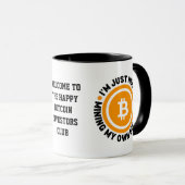 EINFACH MEIN EIGENES BUSINESS-Fun-Bitcoin Tasse (VorderseiteRechts)