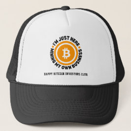 EINFACH MEIN EIGENES BUSINESS-Fun-Bitcoin Truckerkappe