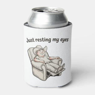 Einfach meine Augen ausruhen Vatertag Papa Opa Dosenkühler