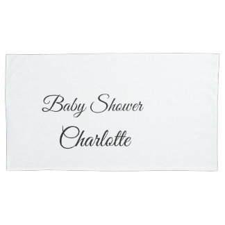 EINFACH MINIMAL.CUTIE NAME HINZUFÜGEN BABY Baby Sh Kissenbezug