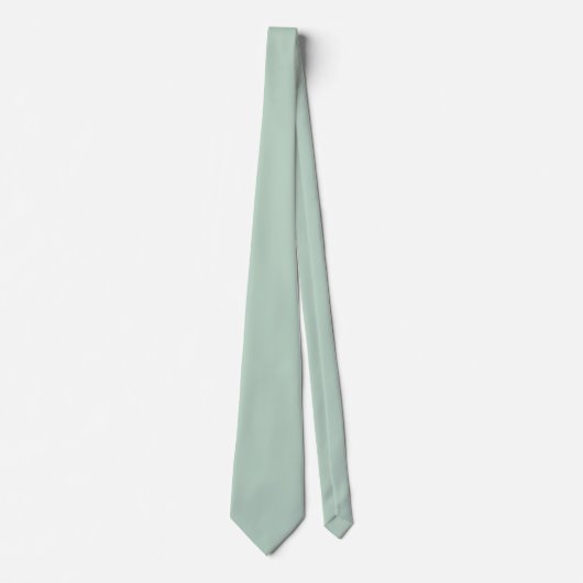 einfach minimal festes grünes grau boho krawatte (Vorderseite)