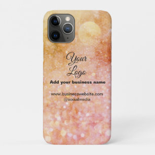 einfach minimal fügen Sie Ihr Logo/Design pink ora Case-Mate iPhone Hülle