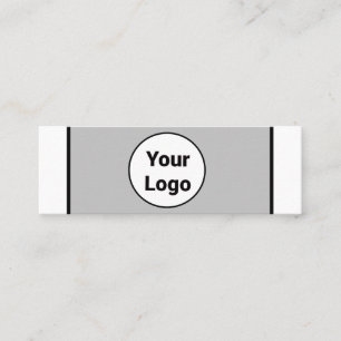 EINFACH MINIMAL FÜGEN SIE IHREN LOGO CUSTOM TEXT H TELEFONNUMMERKARTE