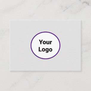 EINFACH MINIMAL FÜGEN SIE IHREN LOGO CUSTOM TEXT H TELEFONNUMMERKARTE