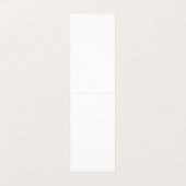 EINFACH MINIMAL FÜGEN SIE IHREN LOGO CUSTOM TEXT H VISITENKARTEN (Innenseite Aufgefaltet)