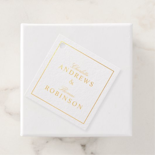 Einfach, minimal geschenkanhänger (Mit Box)