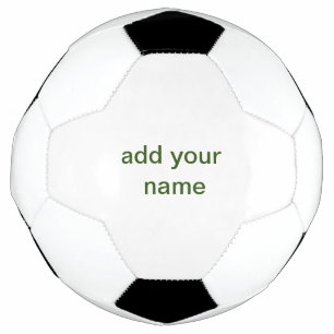 Einfach minimal grün füge deinen Text Namen Foto h Fußball