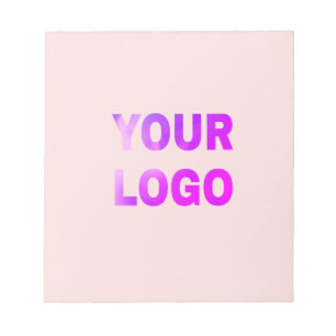 einfach minimal hier Text/Logo/Design einfügen     Notizblock