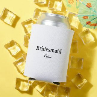 Einfach MINIMAL Ihren Namen benutzerdefinierte Bri Dosenkühler