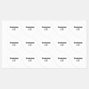 Einfach MINIMAL Ihren Namen benutzerdefinierten Tr Etiketten