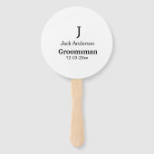 Einfach MINIMAL Ihren Namen benutzerdefinierten Tr Fächer (Rückseite)