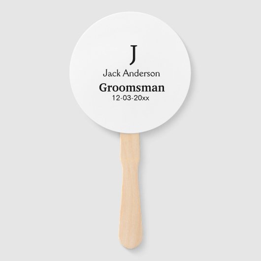 Einfach MINIMAL Ihren Namen benutzerdefinierten Tr Fächer (Vorderseite)