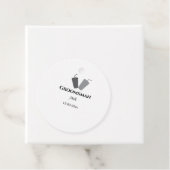 Einfach MINIMAL Ihren Namen benutzerdefinierten Tr Geschenkanhänger (Beispiel)