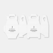 Einfach MINIMAL Ihren Namen benutzerdefinierten Tr Geschenkschachtel (Ungefaltet)