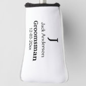 Einfach MINIMAL Ihren Namen benutzerdefinierten Tr Golf Headcover (Rotieren 90)