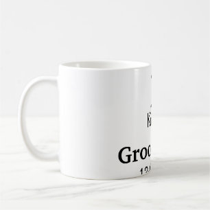 Einfach MINIMAL Ihren Namen benutzerdefinierten Tr Kaffeetasse