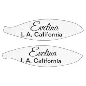 Einfach minimal Ihren Namen Text Platz city custo Basketball (Panele)