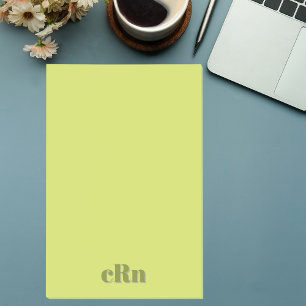 Einfach Minimal Modern Grün Professionell Post-it Klebezettel
