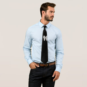 EINFACH MINIMAL MODERN MONOGRAMM ELEGANTER STIL CH KRAWATTE