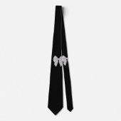 EINFACH MINIMAL MODERN MONOGRAMM ELEGANTER STIL CH KRAWATTE (Vorderseite)