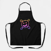 EINFACH MINIMAL MODERN MONOGRAMM ELEGANTER STIL CH SCHÜRZE (Vorderseite)