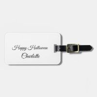 EINFACH MINIMAL.SÜß NAME BABY frohes Halloween