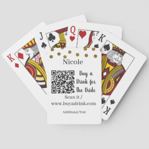 Einfach minimale Bachelorette kaufen einen Brautge Spielkarten