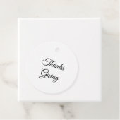 Einfach minimale Eleganz dank Geschenk-Tag Geschenkanhänger (Beispiel)