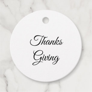 Einfach minimale Eleganz dank Geschenk-Tag Geschenkanhänger