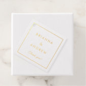 Einfach, minimale Folie Geschenkanhänger (Mit Box)