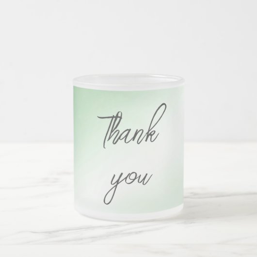 Einfach minimalelegant Dank eleganter, individuell Mattglastasse (Mittel)