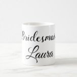 Einfach minimaler Zusatz Name Braut Geschenk Jahr  Kaffeetasse<br><div class="desc">design</div>