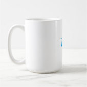 Einfach minimalist professionell lässige Handschri Kaffeetasse (Links)