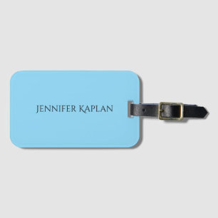 Einfach minimalist professionell modern gepäckanhänger