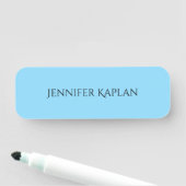 Einfach minimalist professionell modern namensschild (Beispiel)