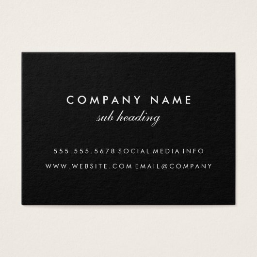 Einfach Minimalistisch (Vorderseite)