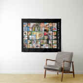 Einfach Minimalistisch 45 Fotomaterial Personalisi Wandteppich (Beispiel (Horizontal))