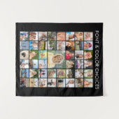 Einfach Minimalistisch 45 Fotomaterial Personalisi Wandteppich (Vorderseite (Horizontal))