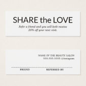 Einfach Minimalistisch Elegant Schwarz-weiß (Vorne & Hinten)