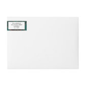 Einfach minimalistisch grünes Buffalo Kariert Weih (Vorderseite)