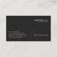 Einfach Minimalistisch, luxuriös, Premium, schwarz