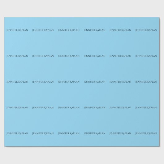 Einfach Minimalistisch Professionell Modern Geschenkpapier (Flach)