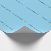 Einfach Minimalistisch Professionell Modern Geschenkpapier (Ecke)