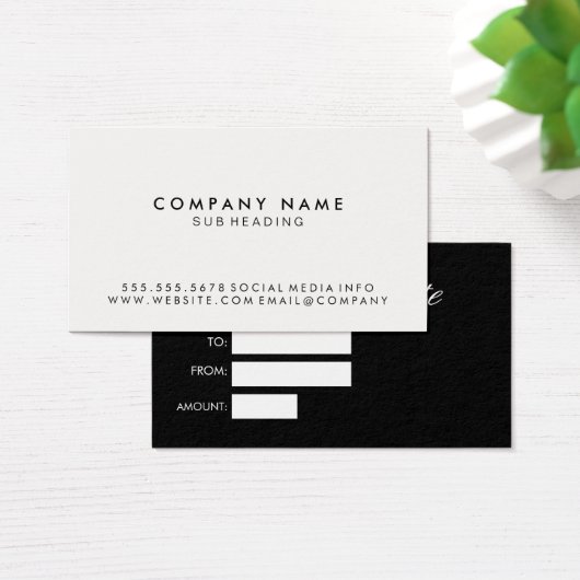 Einfach Minimalistisch Schwarz-weiß (Schreibtisch)