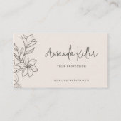 Einfach Minimalistisch Visitenkarte (Vorderseite)