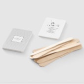 Einfach Minimalistische Hochzeitsfeier Black ID523 Fächer (Non-assembled)