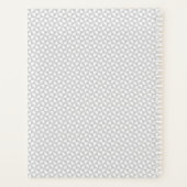 Einfach Minimalistische Wedding Black ID523 Planer (Rückseite)