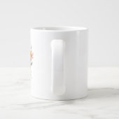 Einfach minimalistischer Alltag Jumbo-Tasse (Rückseite)