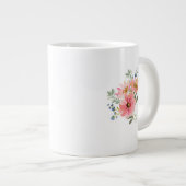 Einfach minimalistischer Alltag Jumbo-Tasse (Vorderseite Rechts)