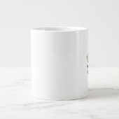 Einfach minimalistischer Alltag Jumbo-Tasse (Vorderseite)